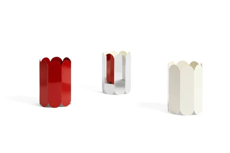 HAY Vase Arcs, Blanc 3 HAY Vase Arcs, Blanc – Image 3