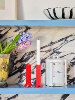 HAY Bougeoir Arcs, L, Rouge 8 HAY Bougeoir Arcs, L, Rouge -Hay Magasin Arcs Candleholder L red 01