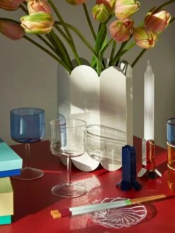 HAY Vase Arcs, Mirror -Hay Magasin Arcs Vase Arcs Candleholder Tint Wineglass Colour Sticks Spin Saucer 1