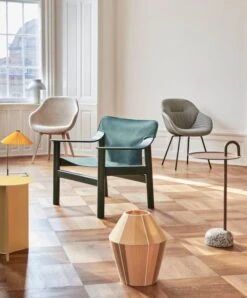 HAY Table Slit, 35 Cm, Modèle Haut, Jaune Clair -Hay Magasin Bernard BonBon Slit Table High AAC100 Matin Bowler 01