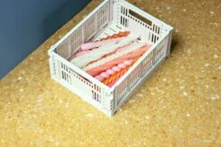 HAY Bougie Spiral, Mandarine 6 HAY Bougie Spiral, Mandarine -Hay Magasin Candle Spiral dark rose dark peach light rose Candle Twist dark peach dark rose Candle Long off white 1