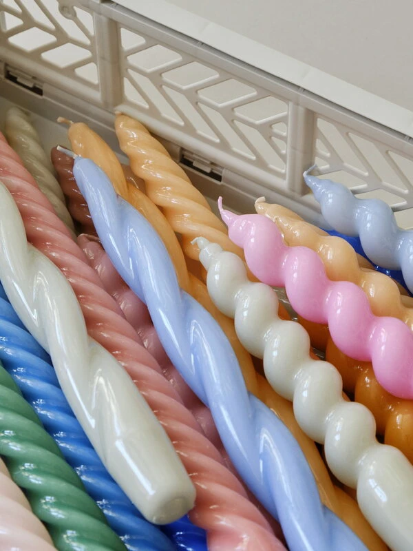 HAY Bougie Spiral, Mandarine 4 HAY Bougie Spiral, Mandarine – Image 4