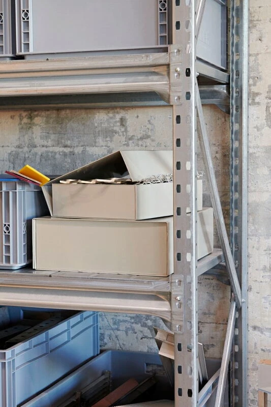 HAY Boîte De Rangement Colour, Modèle L, Gris 3 HAY Boîte De Rangement Colour, Modèle L, Gris – Image 3