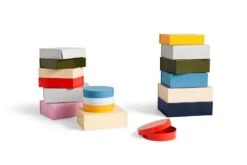 HAY Boîte De Rangement Colour, Modèle M, Gris 6 HAY Boîte De Rangement Colour, Modèle M, Gris -Hay Magasin Colour Storage family 2