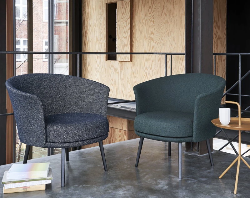 HAY Fauteuil Lounge Dorso, Noir - Olavi 16 6 HAY Fauteuil Lounge Dorso, Noir - Olavi 16 – Image 6