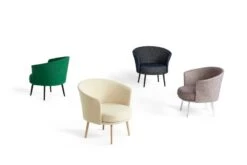 HAY Fauteuil Lounge Dorso, Chêne Huilé - Mode 014 5 HAY Fauteuil Lounge Dorso, Chêne Huilé - Mode 014 -Hay Magasin Dorso family 01 1