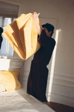 HAY Taie D’oreiller Duo, Jaune Doré -Hay Magasin Duo Pillow Case golden yellow Duo Duvet Cover golden yellow