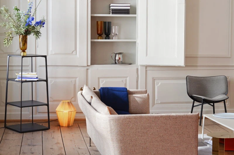 HAY Vase Bottoms Up, Modèle L, Ambre 4 HAY Vase Bottoms Up, Modèle L, Ambre – Image 4