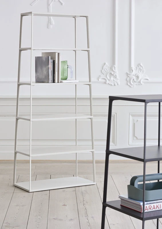 HAY Étagère Eiffel, Carrée, 4 étages, Noir 6 HAY Étagère Eiffel, Carrée, 4 étages, Noir – Image 6