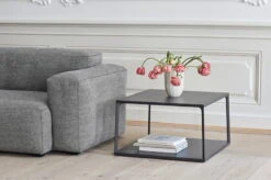 HAY Table Basse Eiffel, Carrée, 65 X 65 cm, Noir -Hay Magasin Eiffel square table ink black