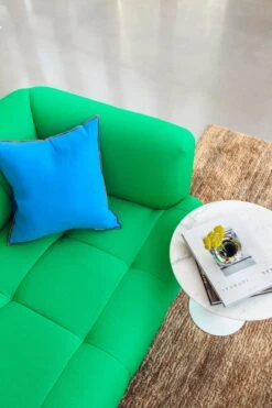 HAY Canapé 3 places Quilton, Vert, Vidar 932 -Hay Magasin FDS2