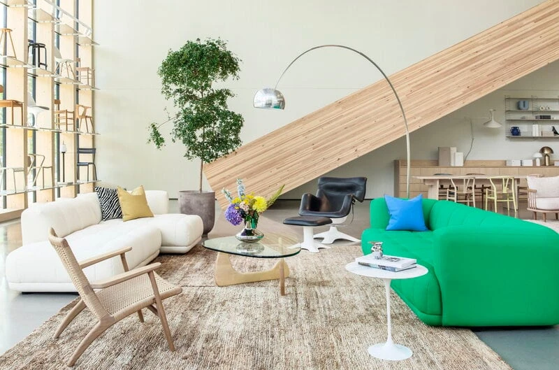 HAY Canapé Quilton, Combinaison 21, Droite, Blanc Cassé Olavi By HAY 2 HAY Canapé Quilton, Combinaison 21, Droite, Blanc Cassé Olavi By HAY – Image 2