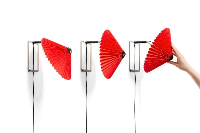 HAY Applique Matin 300, Rouge Vif 3 HAY Applique Matin 300, Rouge Vif – Image 3