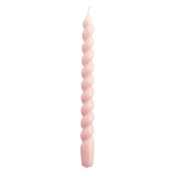 HAY Bougie Spiral Long, Rose Clair