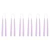 HAY Bougies Mini Conical, Lot De 12, Lilas