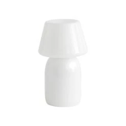 HAY Lampe De Table Apollo Portable, Blanc