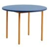 HAY Table Two-Colour, 105 Cm, Ocre - Bleu