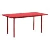 HAY Table Two-Colour, 160 X 82 Cm, Rouge Marron - Rouge