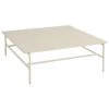 HAY Table Basse Rebar, 100 x 104 cm, Albâtre - marbre Beige