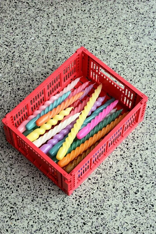 HAY Bougies Spiral, Lot De 6, Menthe - Citrus - Bordeaux 5 HAY Bougies Spiral, Lot De 6, Menthe - Citrus - Bordeaux – Image 5