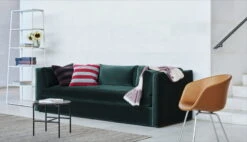 HAY Tapis Moiré Kelim, 140 X 200 cm, Gris 8 HAY Tapis Moiré Kelim, 140 X 200 cm, Gris -Hay Magasin HAY Moire Kelim grey