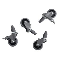 HAY Ensemble De Roulettes Colour Crate, Lot De 4, L