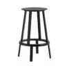 HAY Tabouret De Bar Revolver, 65 Cm, Noir