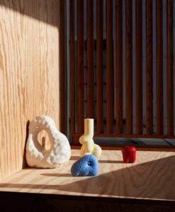 HAY Bougeoir W&S Soft, Soft Yellow -Hay Magasin HP3 TM 1