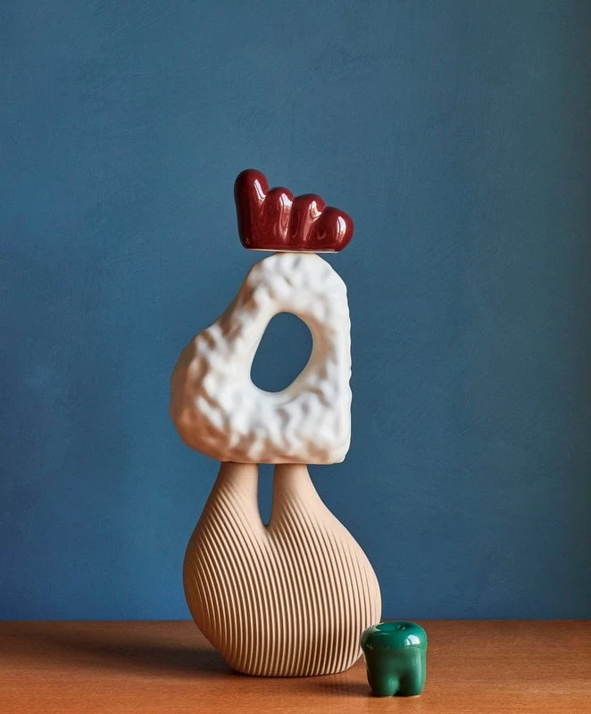 HAY Serre-livres W&S Boulder, Ivoire 5 HAY Serre-livres W&S Boulder, Ivoire – Image 5