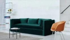 HAY Étagère Eiffel, 6 étages, Sable Chaud 10 HAY Étagère Eiffel, 6 étages, Sable Chaud -Hay Magasin Hackney 3 seater Lola dark green Rebar Moire Kelim grey AAC27 silk cognac2C chrome base Eiffel Shelf warm sand 1