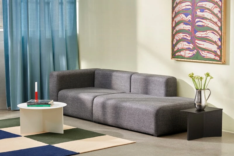 HAY Tapis Ethan Cook Flat Works, 200 x 300 cm, Peach Green Check 2 HAY Tapis Ethan Cook Flat Works, 200 x 300 cm, Peach Green Check – Image 2