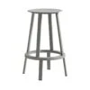 HAY Tabouret De Bar Revolver, 65 Cm, Gris