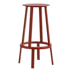 HAY Tabouret De Bar Revolver, 76 Cm, Rouge