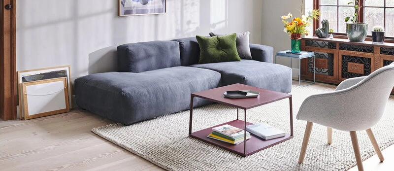 HAY About A Lounge Chair AAL82, Chêne Laqué/Hallingdal 130 2 HAY About A Lounge Chair AAL82, Chêne Laqué/Hallingdal 130 – Image 2