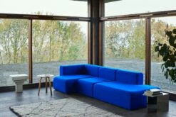 HAY Table Basse Bella 45 cm, Modèle Haut, Chêne Huilé 7 HAY Table Basse Bella 45 cm, Modèle Haut, Chêne Huilé -Hay Magasin Mags Tonus Bella Coffee Oak Slit Table Mirror catalogue 01