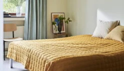 HAY Couvre-lit Mega Dot, Moutarde -Hay Magasin Mega Dot 260x260 mustard