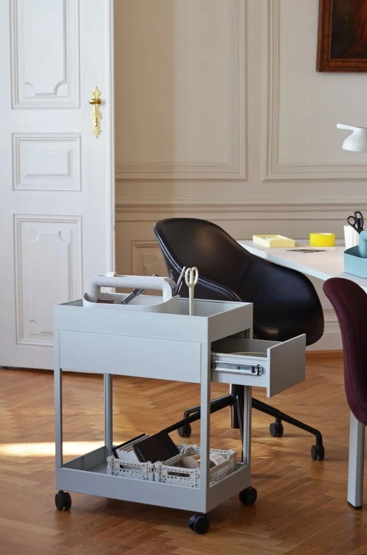 HAY Desserte New Order A, Gris Clair 4 HAY Desserte New Order A, Gris Clair – Image 4