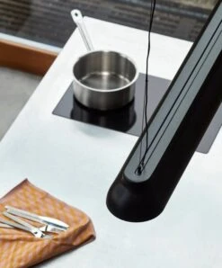 HAY Suspension PC Linear, Soft Black 11 HAY Suspension PC Linear, Soft Black -Hay Magasin PC Linear soft black Tea Towel SB Set of 2 NO 2 marker diamond