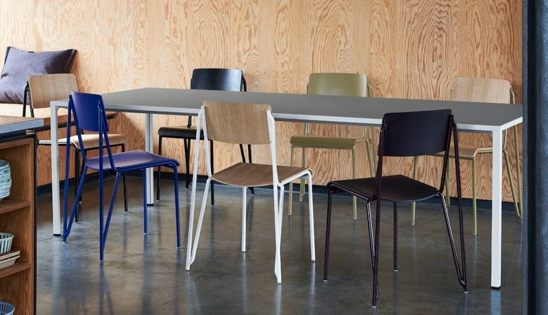 HAY Chaise Petit Standard, Argile - Chêne Laqué Mat 5 HAY Chaise Petit Standard, Argile - Chêne Laqué Mat – Image 5