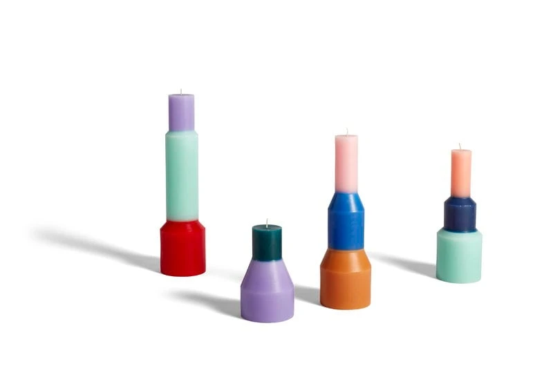 HAY Bougie Pillar, Modèle XL, Rouge 2 HAY Bougie Pillar, Modèle XL, Rouge – Image 2