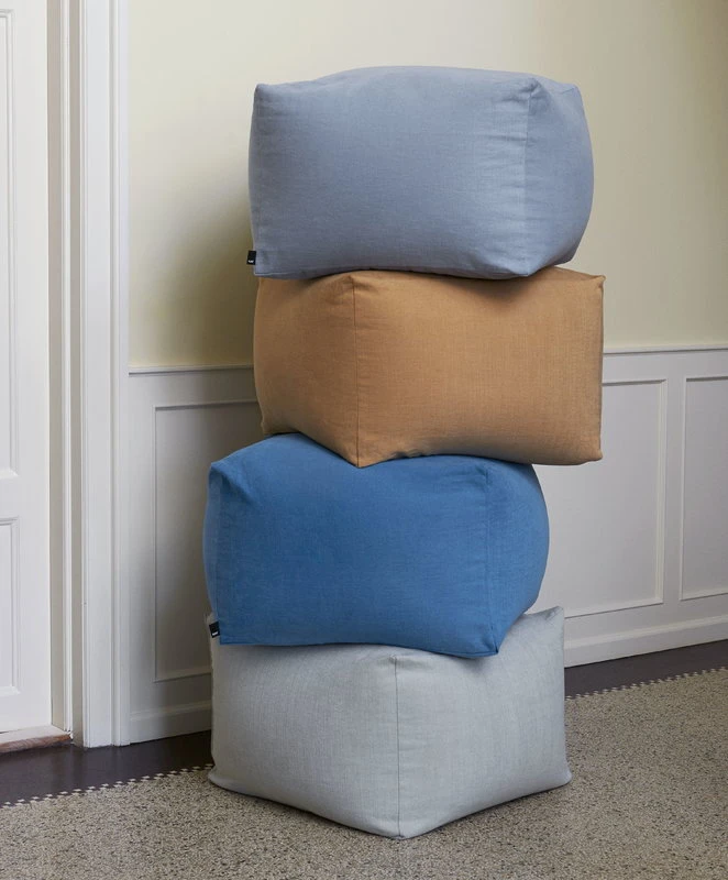 HAY Pouf, Gris Moucheté 4 HAY Pouf, Gris Moucheté – Image 4