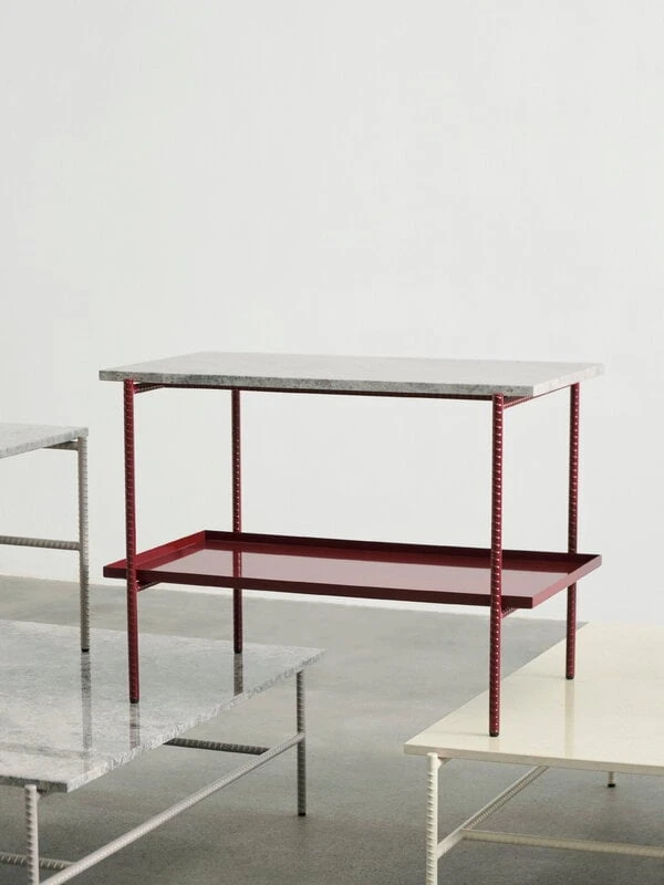 HAY Table Basse Rebar, 100 x 104 cm, Albâtre - marbre Beige 5 HAY Table Basse Rebar, 100 x 104 cm, Albâtre - marbre Beige – Image 5