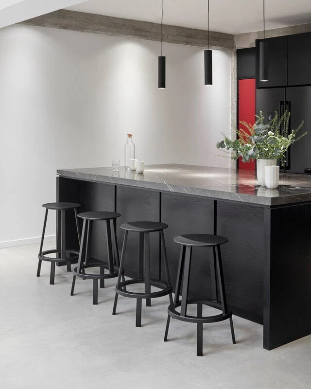 HAY Tabouret De Bar Revolver, 65 Cm, Noir 4 HAY Tabouret De Bar Revolver, 65 Cm, Noir – Image 4