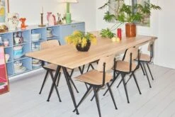 HAY Table Pyramid 02, Noir - chêne Laqué Mat 9 HAY Table Pyramid 02, Noir - chêne Laqué Mat -Hay Magasin Result Pyramid catalogue 23 2