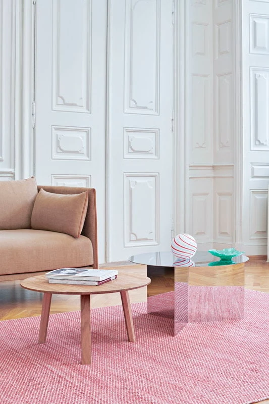 HAY Canapé Silhouette 2 Places, Linara 142/Silk Cognac - Chêne Huilé 3 HAY Canapé Silhouette 2 Places, Linara 142/Silk Cognac - Chêne Huilé – Image 3