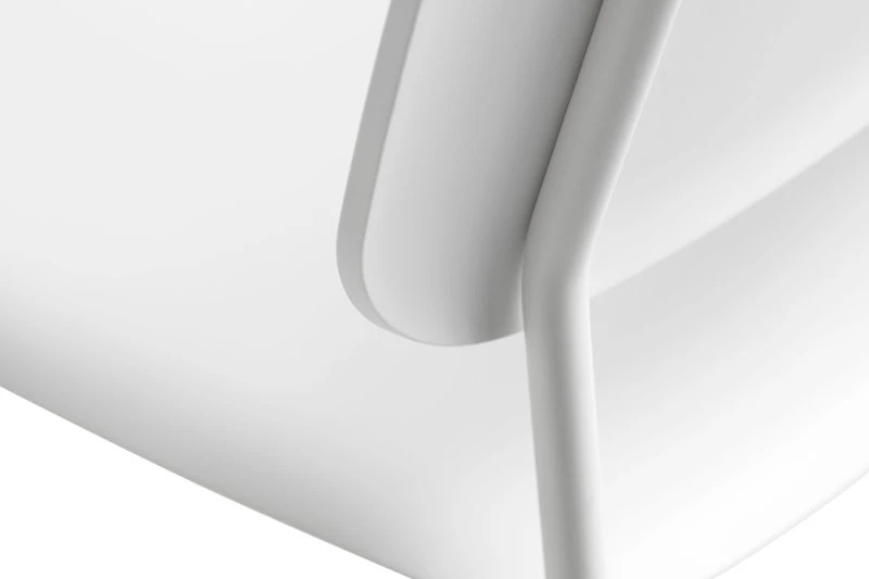 HAY Chaise Soft Edge 45, Blanc 4 HAY Chaise Soft Edge 45, Blanc – Image 4