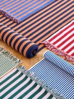 HAY Tapis Stripes And Stripes, 60 X 200 cm, Cucumber Green 10 HAY Tapis Stripes And Stripes, 60 X 200 cm, Cucumber Green -Hay Magasin Stripes and Stripes family 02