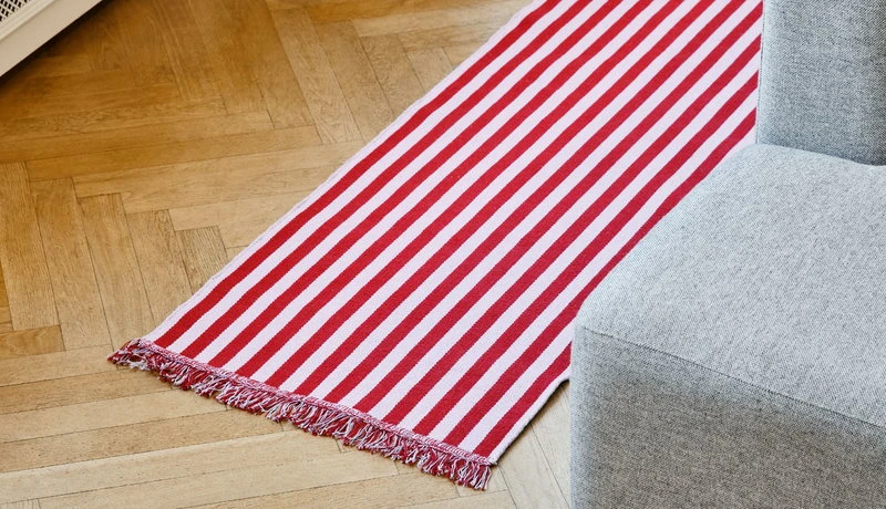 HAY Tapis Stripes And Stripes, 60 X 200 cm, Raspberry Ripple 5 HAY Tapis Stripes And Stripes, 60 X 200 cm, Raspberry Ripple – Image 5