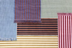 HAY Tapis Stripes And Stripes, 65 X 300 cm, Navy Cacao 8 HAY Tapis Stripes And Stripes, 65 X 300 cm, Navy Cacao -Hay Magasin Stripes and stripes family 03