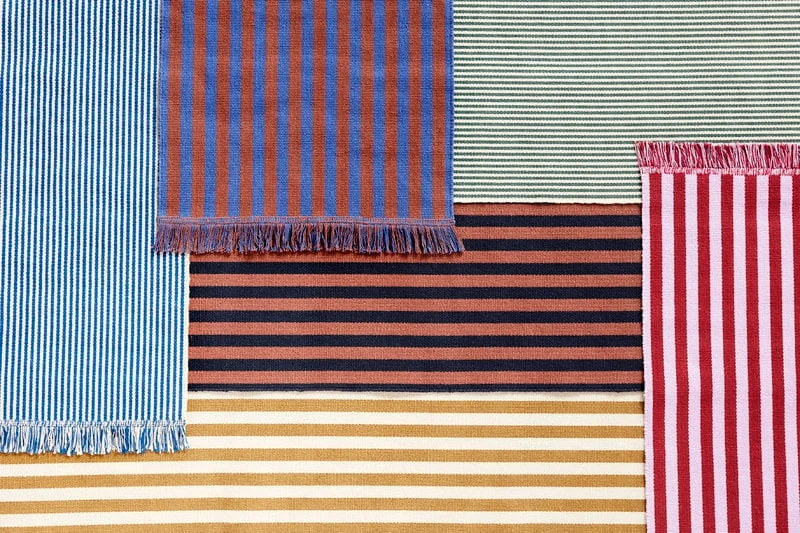 HAY Tapis Stripes And Stripes, 60 X 200 cm, Raspberry Ripple 2 HAY Tapis Stripes And Stripes, 60 X 200 cm, Raspberry Ripple – Image 2